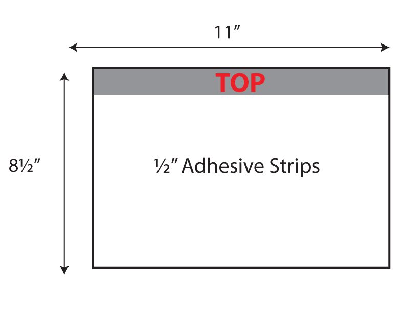 Item 23PSP: 1-Up Peel & Stick Permanent Top(250 Sheets)