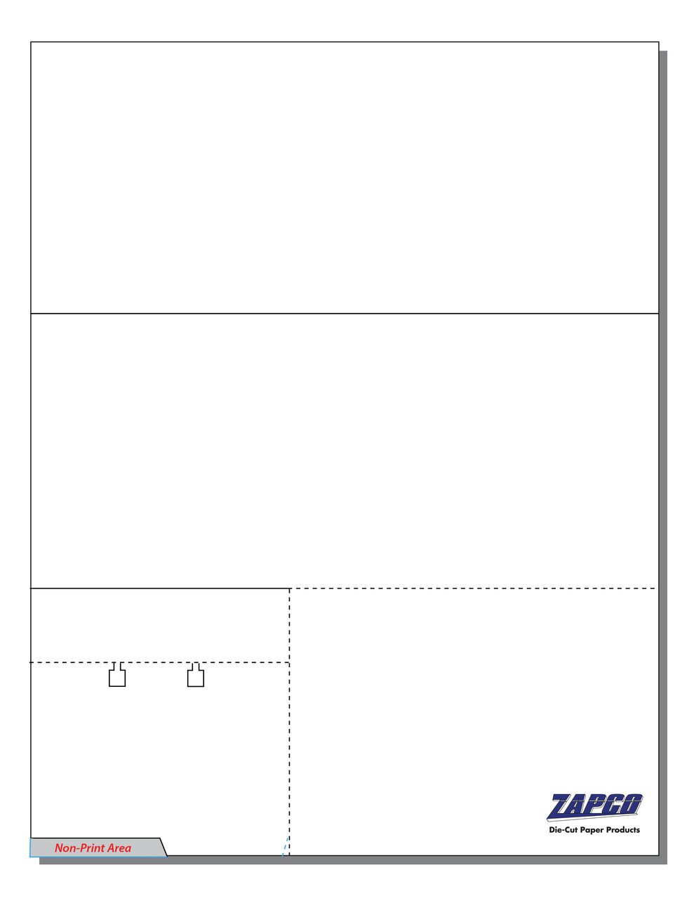 Item 123: 1-Up 8 1/2" x 11" Mailer with Post Card & Rotary File Card 8 1/2" x 11" Sheet(250 Sheets)