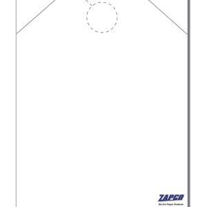 Item 223  1-Up 8 1/2" x 11" Door Hanger with Cropped Corners 8 1/2" x 11" Sheet(250 Sheets) UPC-807295029