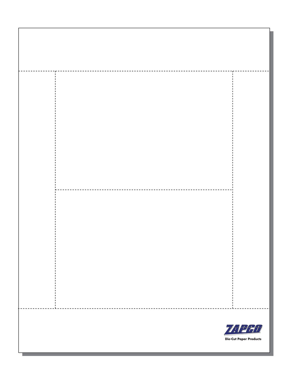 Item 986: 2-up 6" x 4" Post Card 8 1/2" x 11" Sheet(250 Sheets)